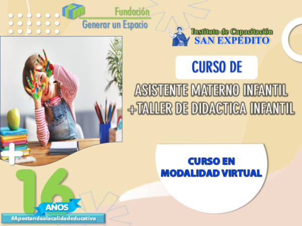 ASIST.MATERNO INFANTIL + TALLER DE DIDACTICA INFANTIL